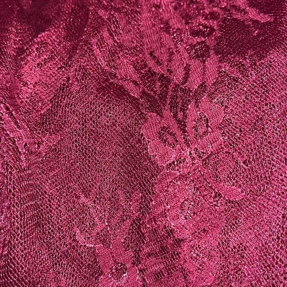 Ashley Stewart Sexy Lace Robe and Thong Set - Picture 13 of 13